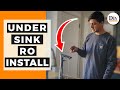 How to Install Under Sink RO Filter | Mizudo Tankless Reverse Osmosis Water Filter Install