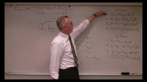 PHYS1111 Lecture #6, Video 1: Kinematics in Two Dimensions, Part 2