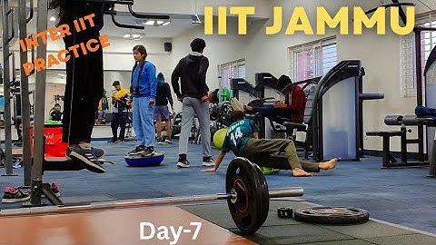 IIT Jammu || inter IIT Practice #day7 #vlog #viral #likes #interiit #iit #iitjammu #sports #practice