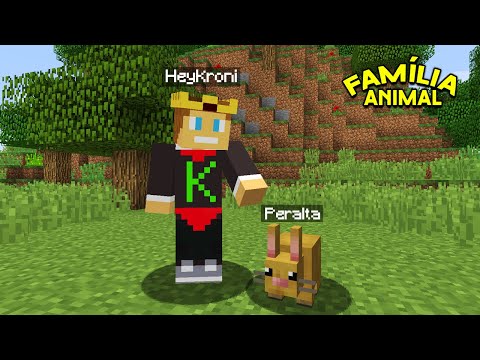 NOVA SÉRIE - Família Animal: O Retorno #1 - MINECRAFT
