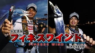 トモ清水のフィネスワインド-神戸沖堤防群タチウオ実釣