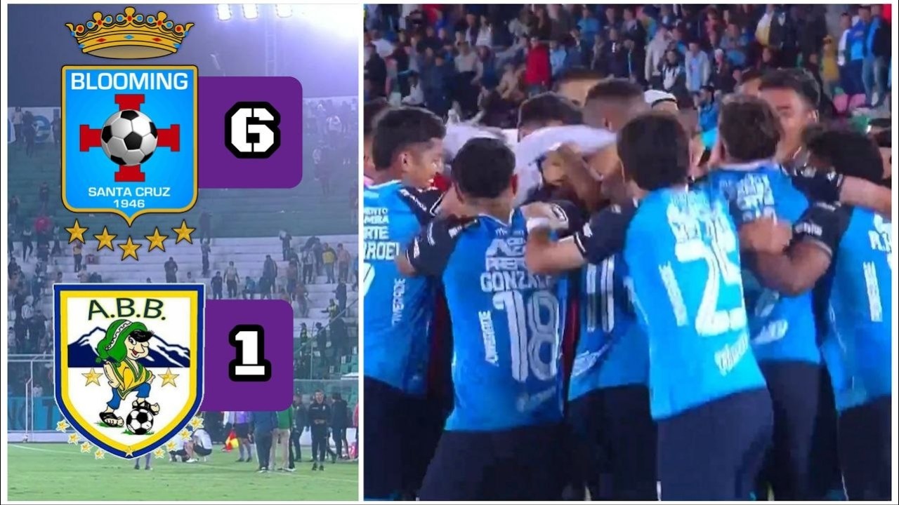 💥RESUMEN COMPLETO: Blooming 6 – 1 ABB | Liga de la División Profesional | Fecha 19