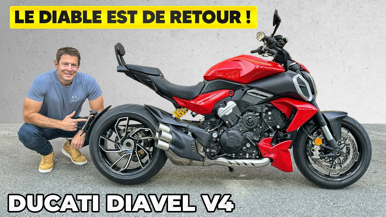 Essai Ducati Diavel V4 2024 – Le diable est de RETOUR !