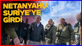 Netanyahu Suriyeye Gitti Ardından Savaş Uçakları Suriyeyi Tehdit Etti