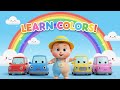 Learn Colors With Kiku &amp; Magic Cars! Kids Learning Video