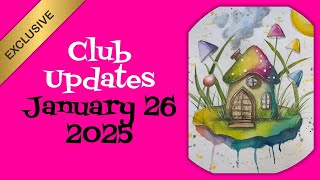 Newsletter Video for 1/26/2025 for Awesome Art School Club Members
