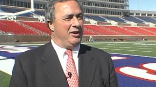 Jim Copeland on SMU Gerald J. Ford Stadium