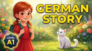 🇩🇪 Learn German Through Stories | Anna Comes Home 🐱 | A1 German Story + English Translation