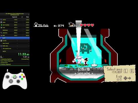 The Witch & The 66 Mushrooms (All Mushrooms) 25:24.94 RTA