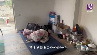 مشاهد من الدمار الذي خلفه الاحتلال بعد اقتحامه شقق سكنية لعمال غزة في مدينة قلقيلية فجر اليوم