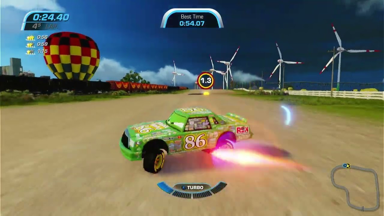 Heartland Countryside Dash (Best Lap Challenge) Cars 3 Driven To Win