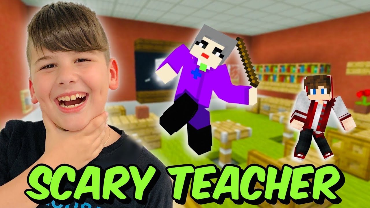ΤΡΟΛΑΡΩ ΤΗΝ SCARY TEACHER ΓΙΑΤΙ ΜΕ ΖΑΛΙΣΕ **NOOBAKI** MINECRAFT FAMOUS GAMES 