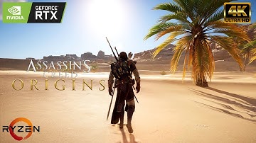 [4K] - AC ORIGINS - BEYOND ALL LIMITS - RTX 3060 - RAY TRACING-MAX SETTINGS - CINEMATIC GAMEPLAY P2