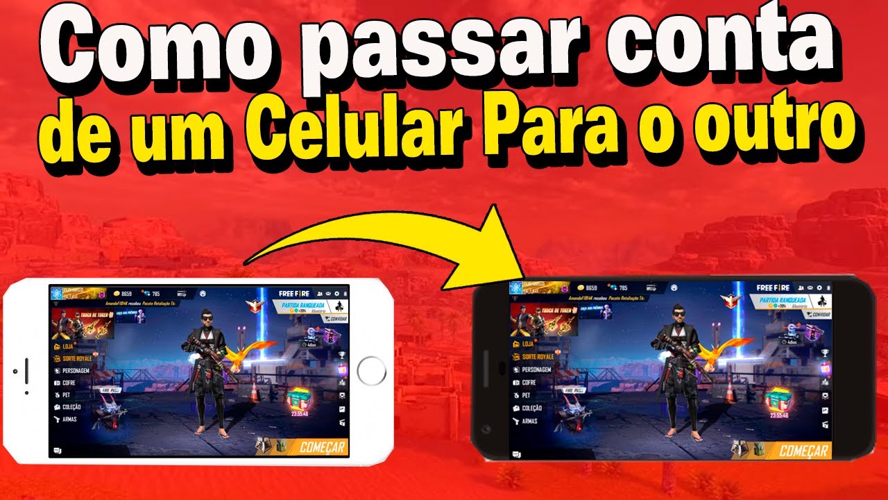 Como entrar na Conta do Free Fire pelo Google em outro Celular