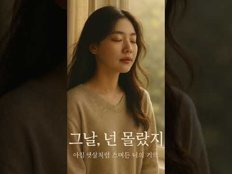 그날 넌 몰랐지 아침에 듣는 감성 한 스푼 플레이리스트 Playlist Shorts
