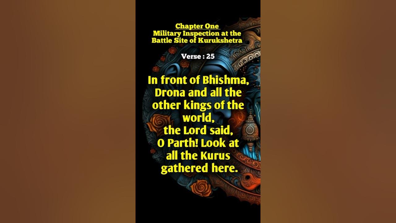 Bhagvad Gita Chapter 1 Verse 25 bhagvadgita bhagvadgeetagyan bhagvad-gita-chapter-1-verse-25-bhagvadgita-bhagvadgeetagyan