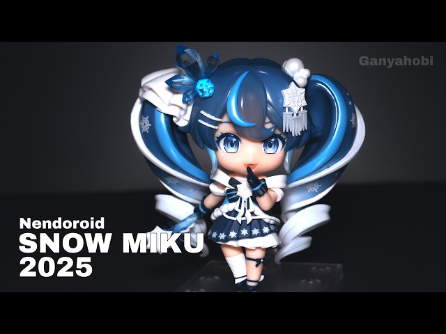 4K】ねんどろいど 雪ミク 2025｜Nendoroid Snow Miku 2025 - YouTube