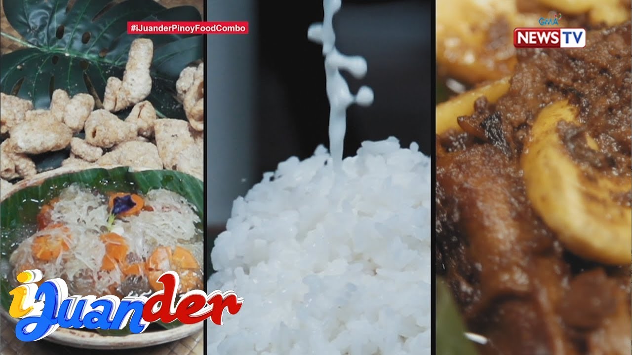 iJuander: Mga ipinagmamalaking food combos ng mga Kapampangan