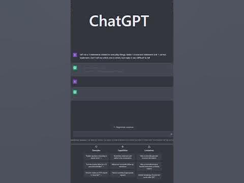 Is Chat GPT Broken?! - YouTube