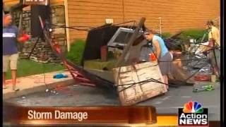 Another round of storms knock out power for 1000's
