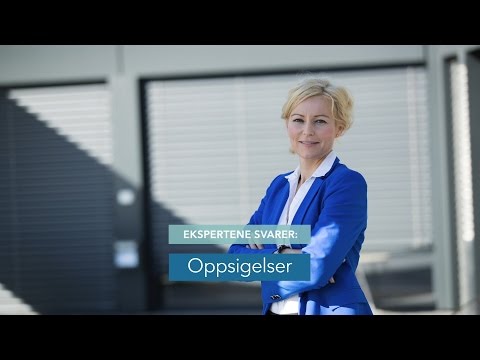 Video: Hvordan Skrive Et Oppsigelsesbrev