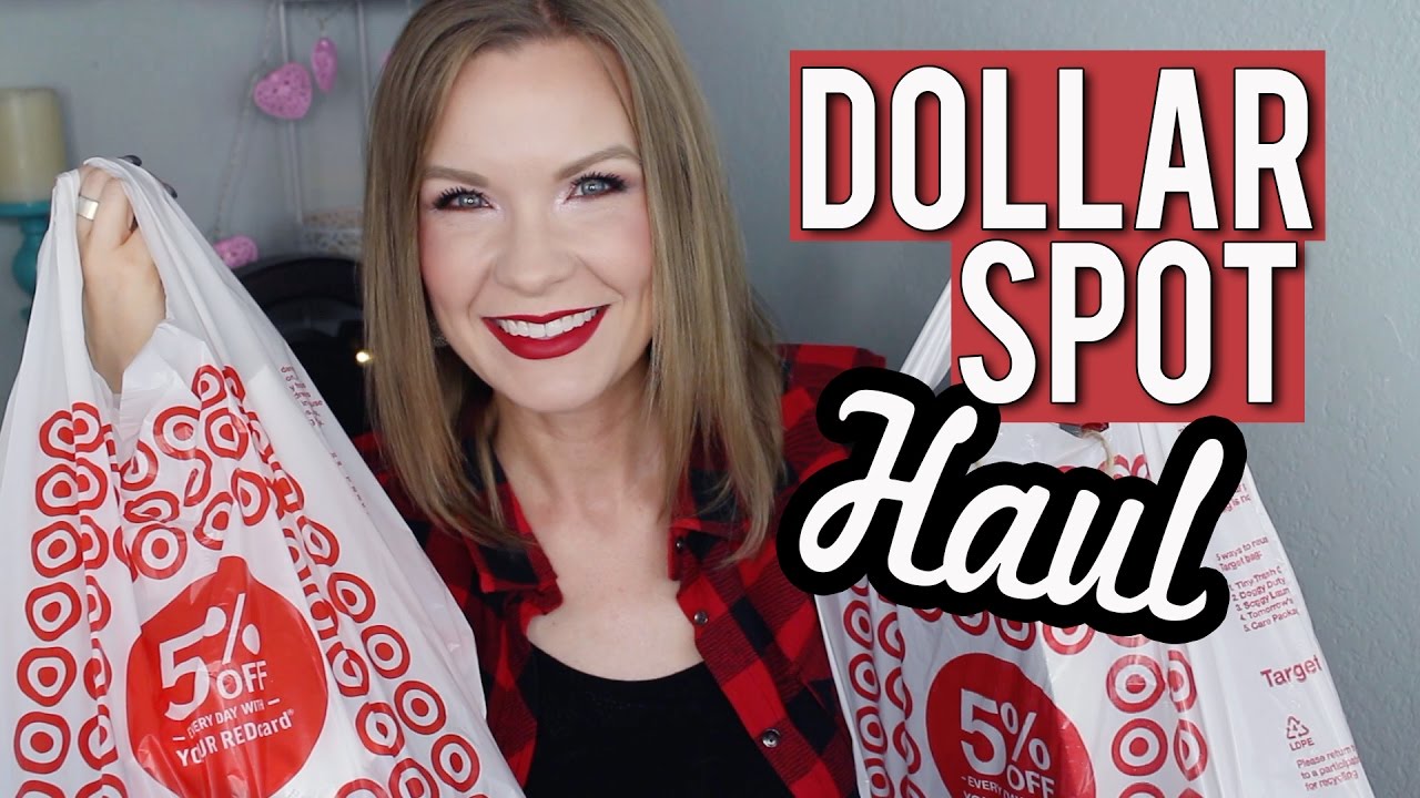 Target Dollar Spot Haul! Christmas 2016 Decor! Bullseye's Playground! | LipglossLeslie