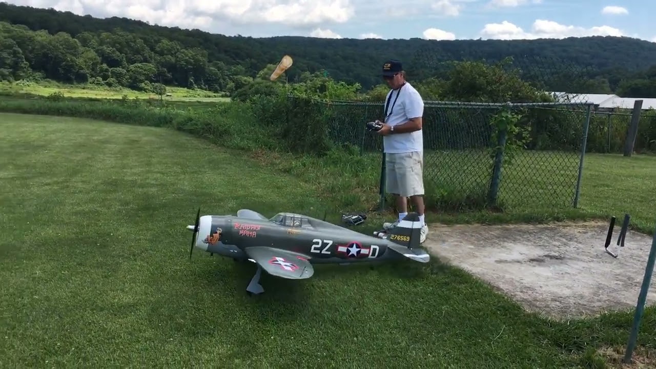 Top Flite P 47 Razorback with FG60R3