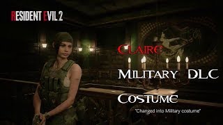 Resident Evil 2 Remake - Claire Redfield Dlc Military Costume Gameplay No Commentary