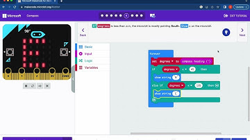 MakeCode micro bit - Compass