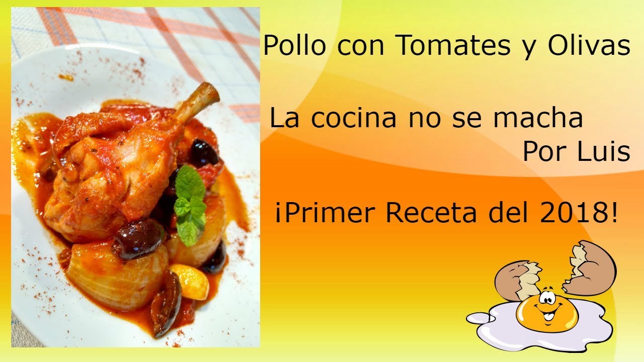 Pollo con Tomates y Olivas - La cocina no se mancha por Luis ingredientes da cerveja