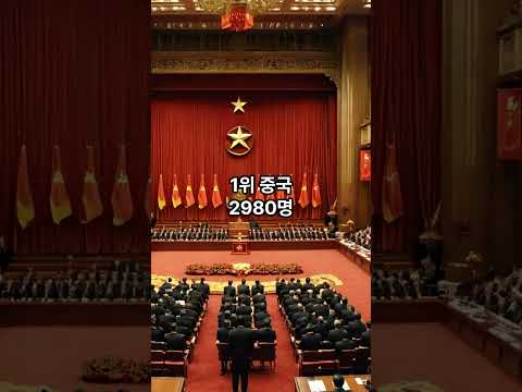 세계에서 국회의원이 가장 많은 나라는 어디일까요 #지식#국회의원 #세계순위 #쇼츠 #shorts #funny