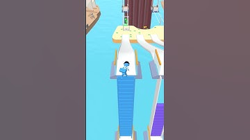 Bridge Race 3D - 🌲💪🎄All Levels 301 Gameplay Android,ios