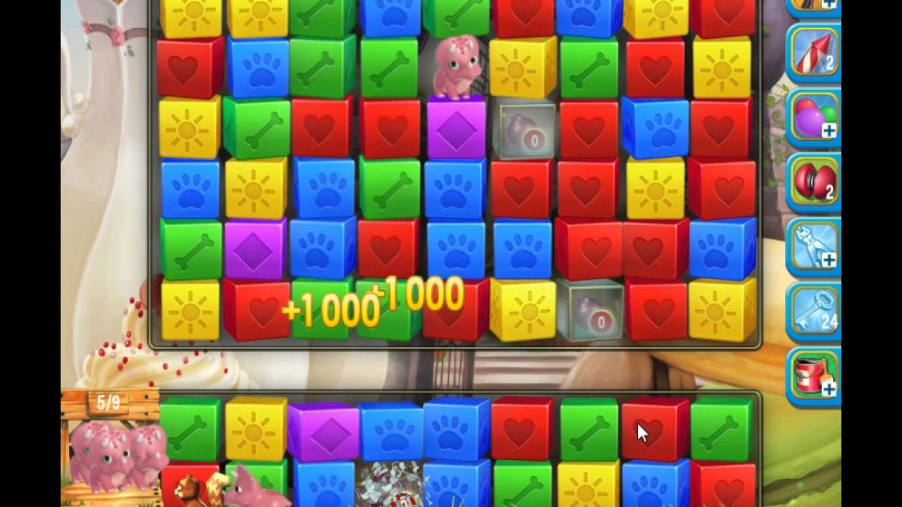 Pet Rescue Saga level 1679 no boosters 😈 ►TOBIAS DEAMON◄