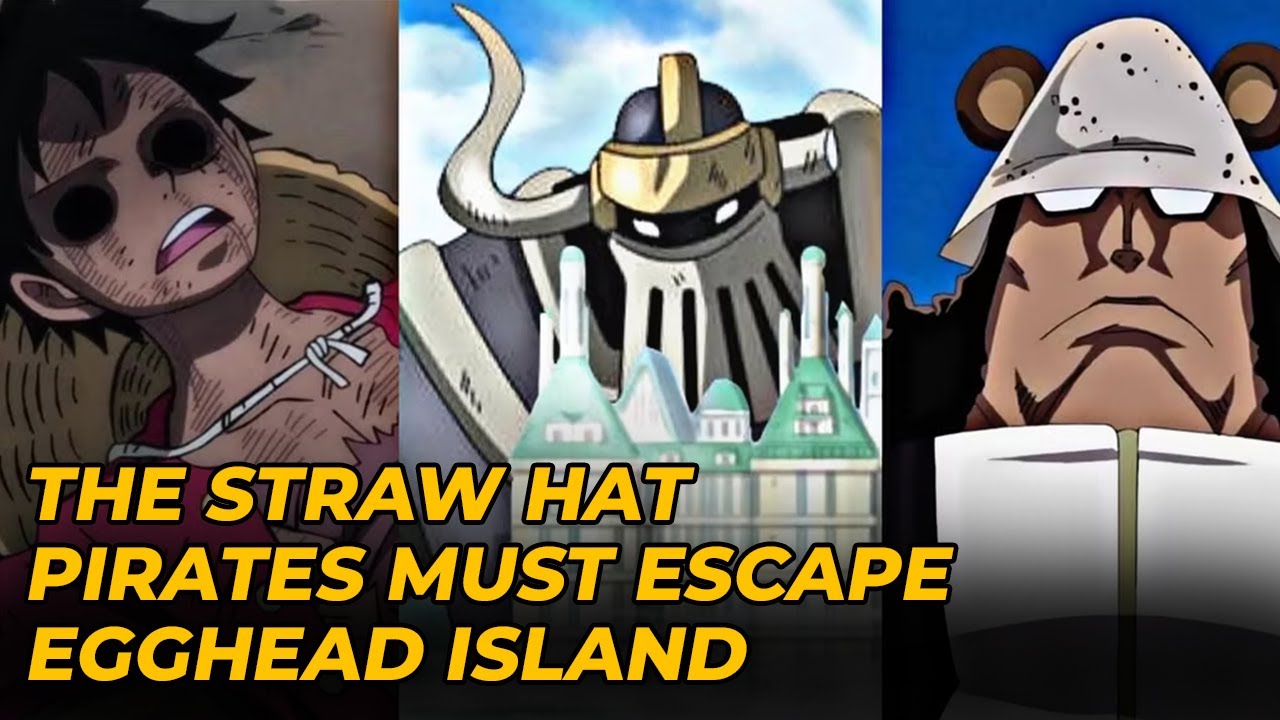 One Piece The Straw Hats' Egghead Escape, Explained YouTube