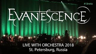 Evanescence – Overture / Never Go Back @ St Petersburg 15.03.2018