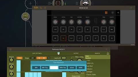 Perforator Parameter Locks (AU MIDI Bonus Feature)