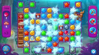 Fishdom 7358 Super Hard Level - 10 moves - NO BooSTERS