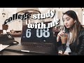 Study with Me 24 Hours Before My Midterm