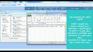 كيغية استيراد الاصناف من الاكسيل لبرنامج SKY SOFT (01005366038) screenshot 3