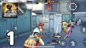 Battleground Mobile India - Walkthrough Part 1 - (iOS, Android) - BGMI Mobile Gun Game Gameplay