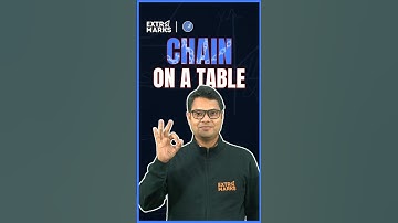 Chain Hanging Problem for JEE Main 2026 | Easy Trick to Solve | Extramarks JEE