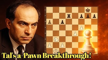 Tal’s Precise Endgame Push: The a-Pawn That Decided Everything