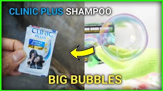 how to blow big bubbles | Big Bubbles | Clinic Plus Shamppoo | New idea