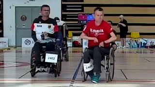 Coimbra World Boccia Cup 11.11.2025. Martin STREHÁRSKY 🇸🇰 vs 🇩🇪 Boris NICOLAI (BC4)