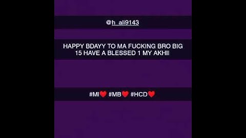 CTF A1-Birthday freestyle for MB