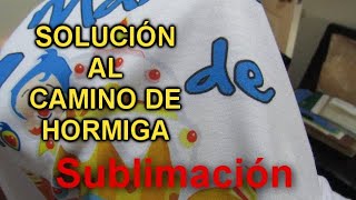 Solución al camino de hormiga | SUBLIMACIÓN | TU ESTAMPADO ONLINE # sublimacion 3caminitodehormiga - YouTube