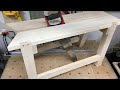Making a Sawyer’s Bench Making a Sawyer’s Bench
