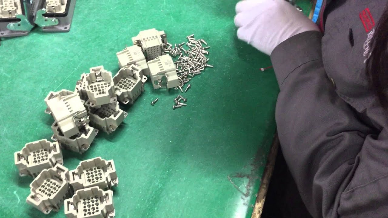 HSB heavy duty connector, multi wire connector, multi pole connector