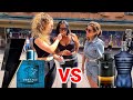 Women React to Versace Eros, JPG Ultra Male, Azzaro The Most Wanted & CH Bad Boy 💥 Fragrance Battle