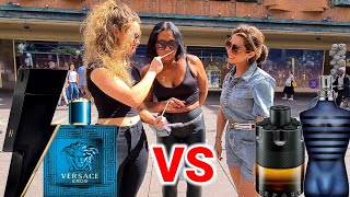Women React to Versace Eros, JPG Ultra Male, Azzaro The Most Wanted & CH Bad Boy - Fragrance Battle